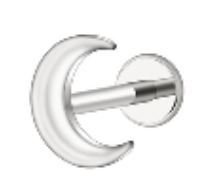 Piercing BASIC Liso Formas
