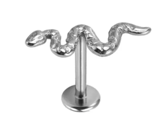 Labret Cobra Lisa - Titanium