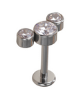 Labret Ponto de Luz Premium 3 - Titanium