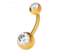 Piercing Umbigo Basic Clava