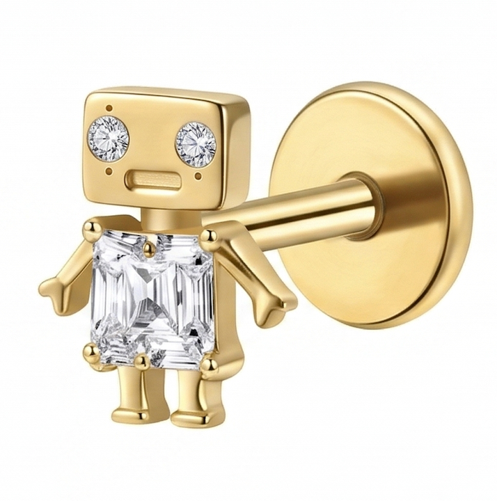 Piercing Titanium BASIC Robozinho