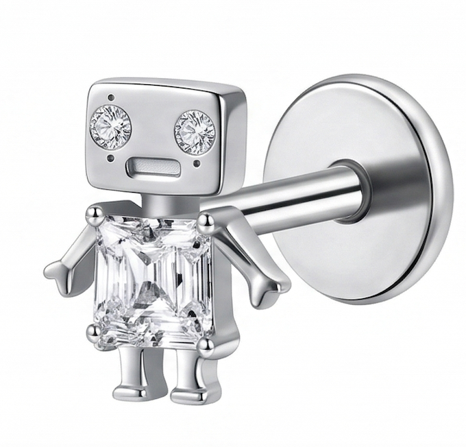 Piercing Titanium BASIC Robozinho