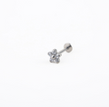 Piercing Labret Flor Mini - Titanium