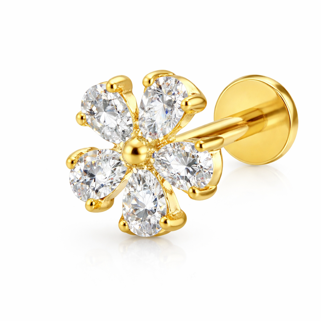 Piercing Titanio FLOR 5