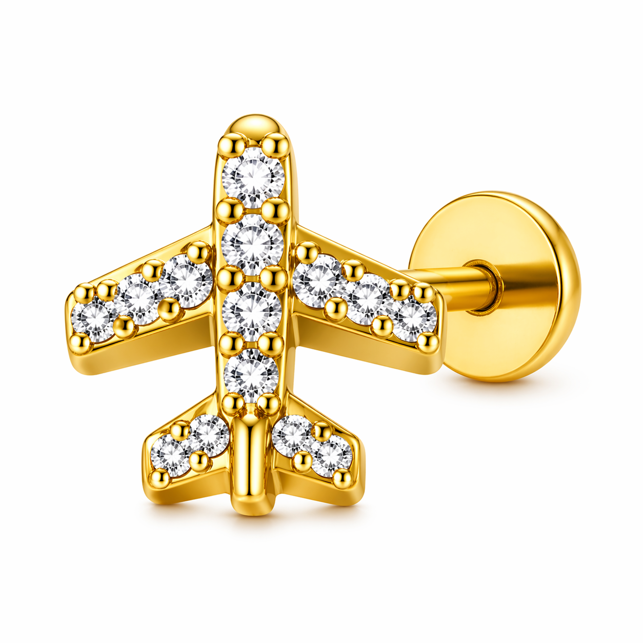 Piercing Titanium Basic Avião