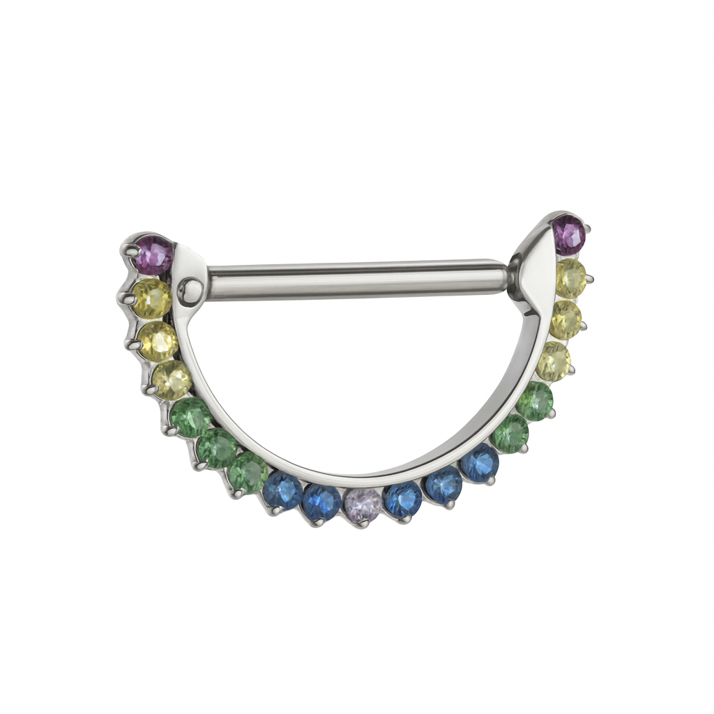 Mamilo argola Colors 14mm