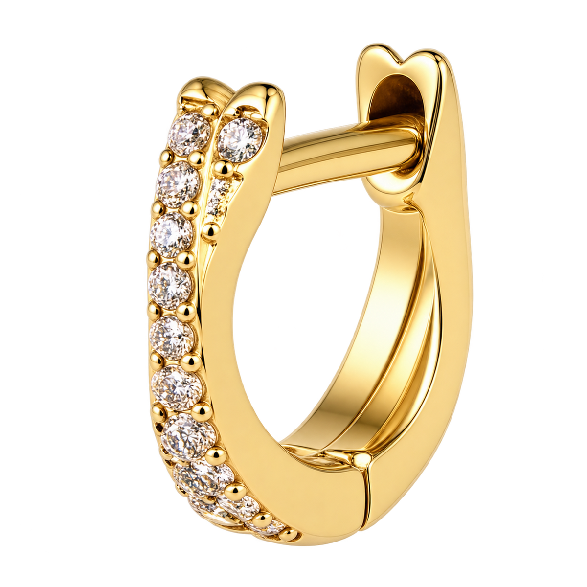 Piercing Titanium Argola Brinco Alternado | Linha Premium