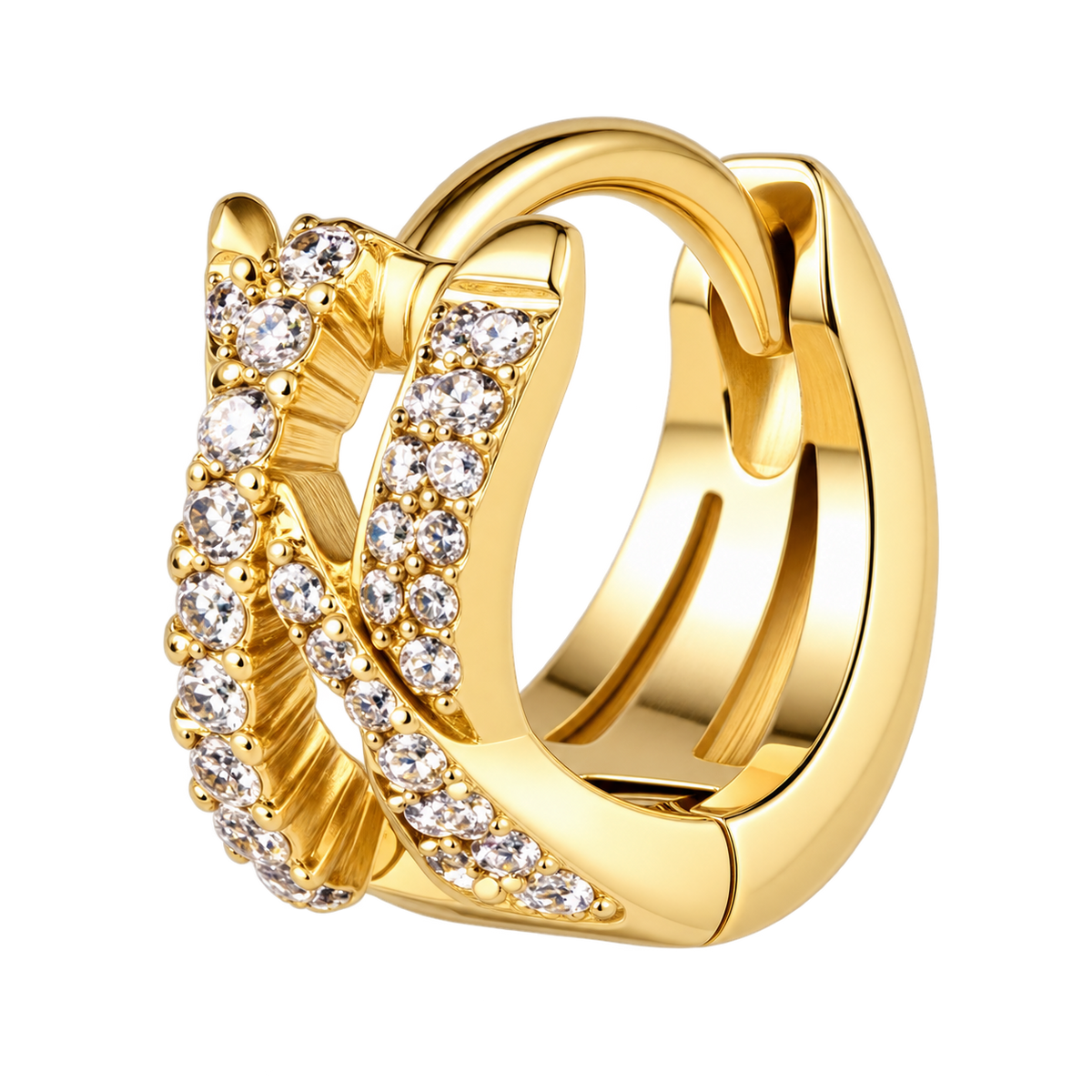 Piercing Titanium Argola Brinco Duplo | Linha Premium