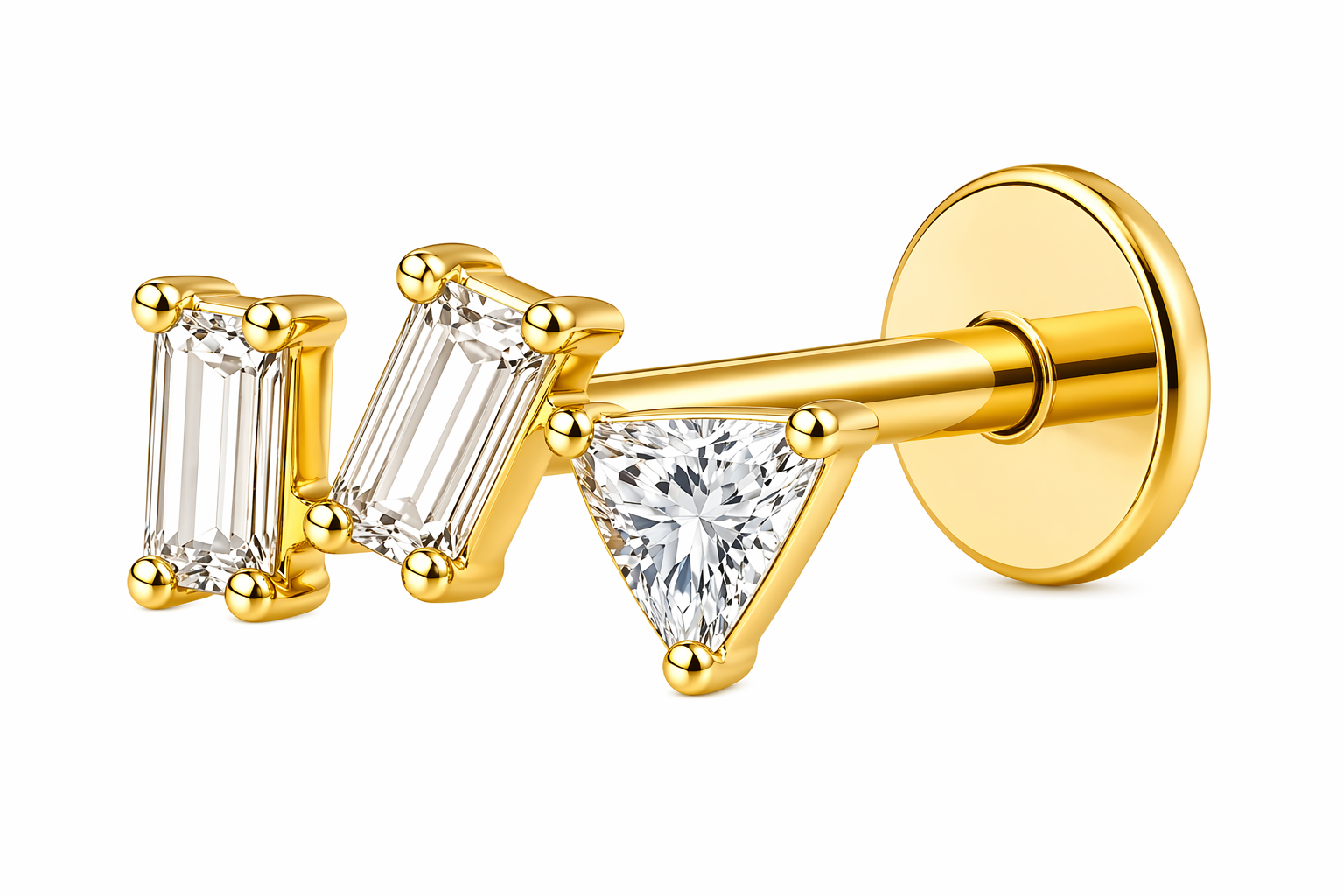 Piercing Titanium Cascata Domino