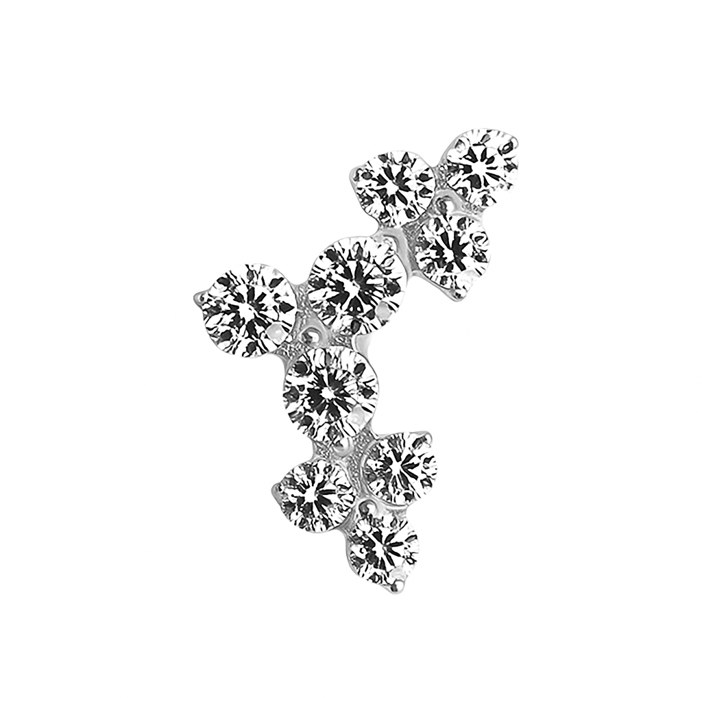 Labret Cascata Trinity - Titanium