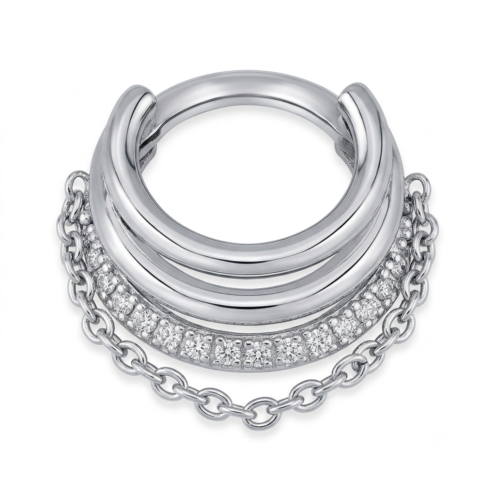 Argola Titantium Premium Togo Tripla