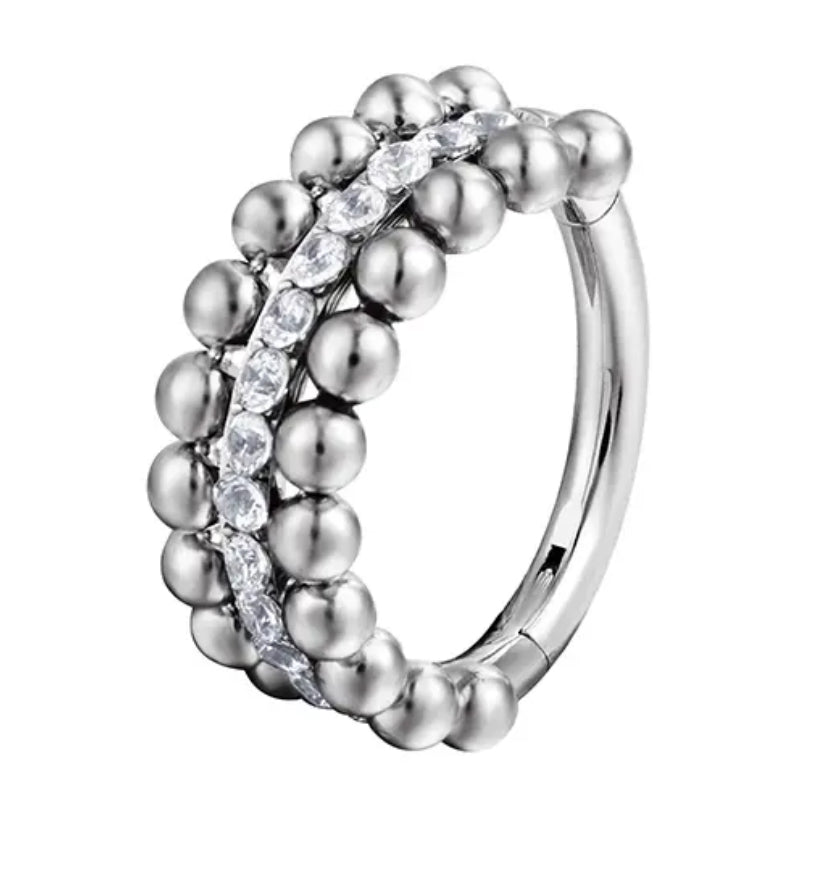 Argola Lissi - Titanium