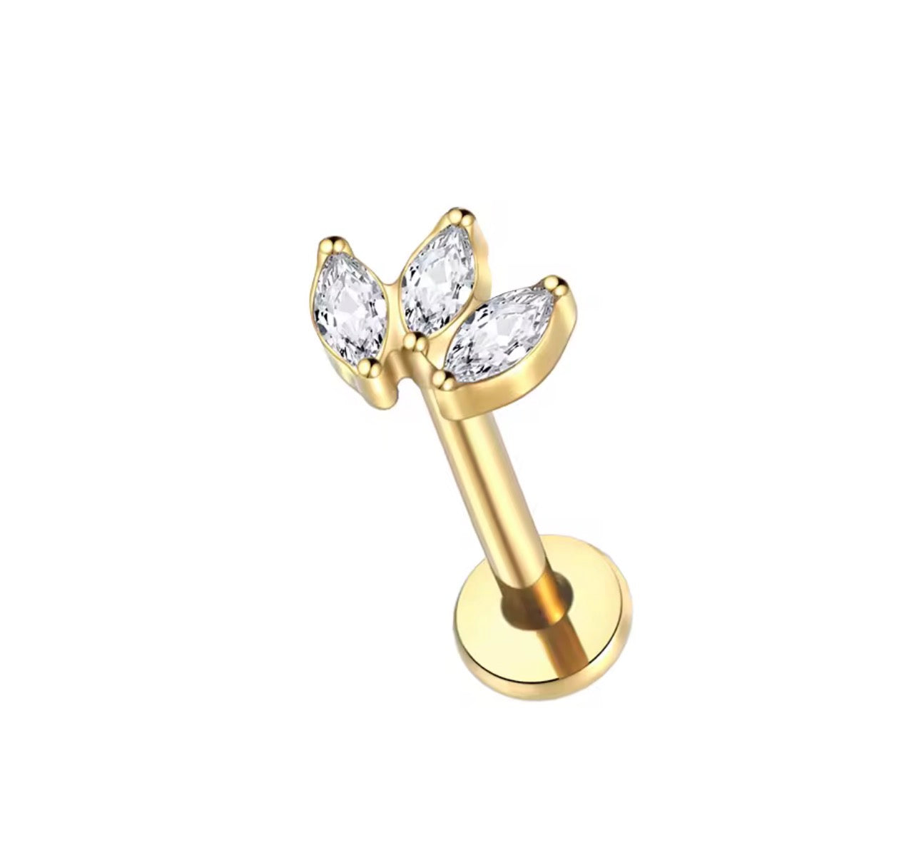 Piercing Cascata Fan Set Adidas CZ