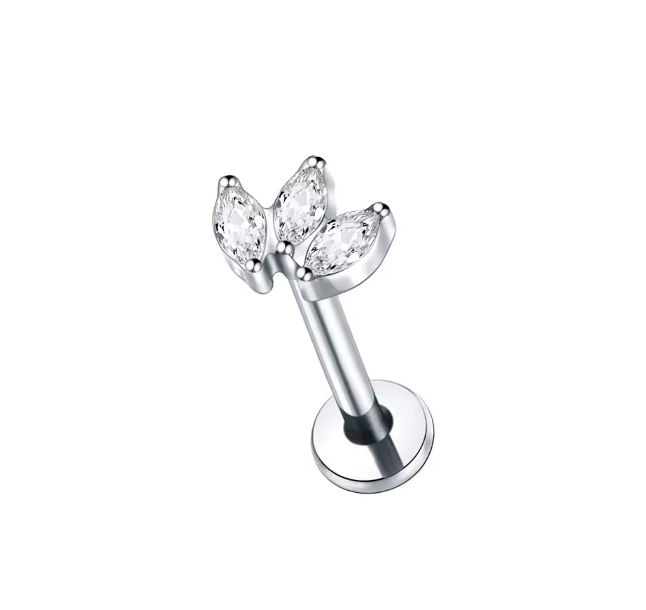 Piercing Cascata Fan Set Adidas CZ