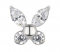 Piercing Borboleta (borboletinha) mini