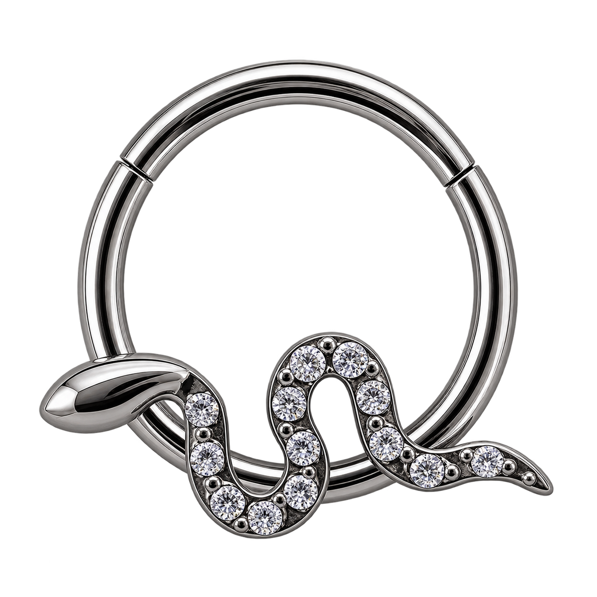 Piercing Argola BASIC Daith e Septo - Cobrinha