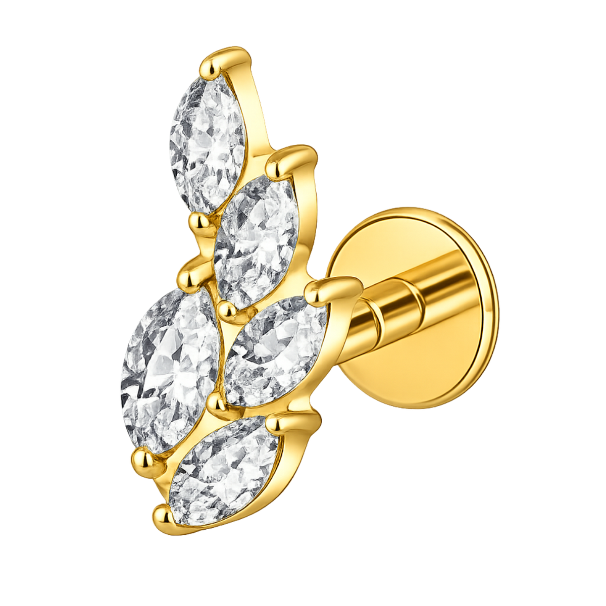 Piercing Titanium Labret Autum Plus | Linha Premium