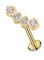 Piercing Titanium Cluster - Four