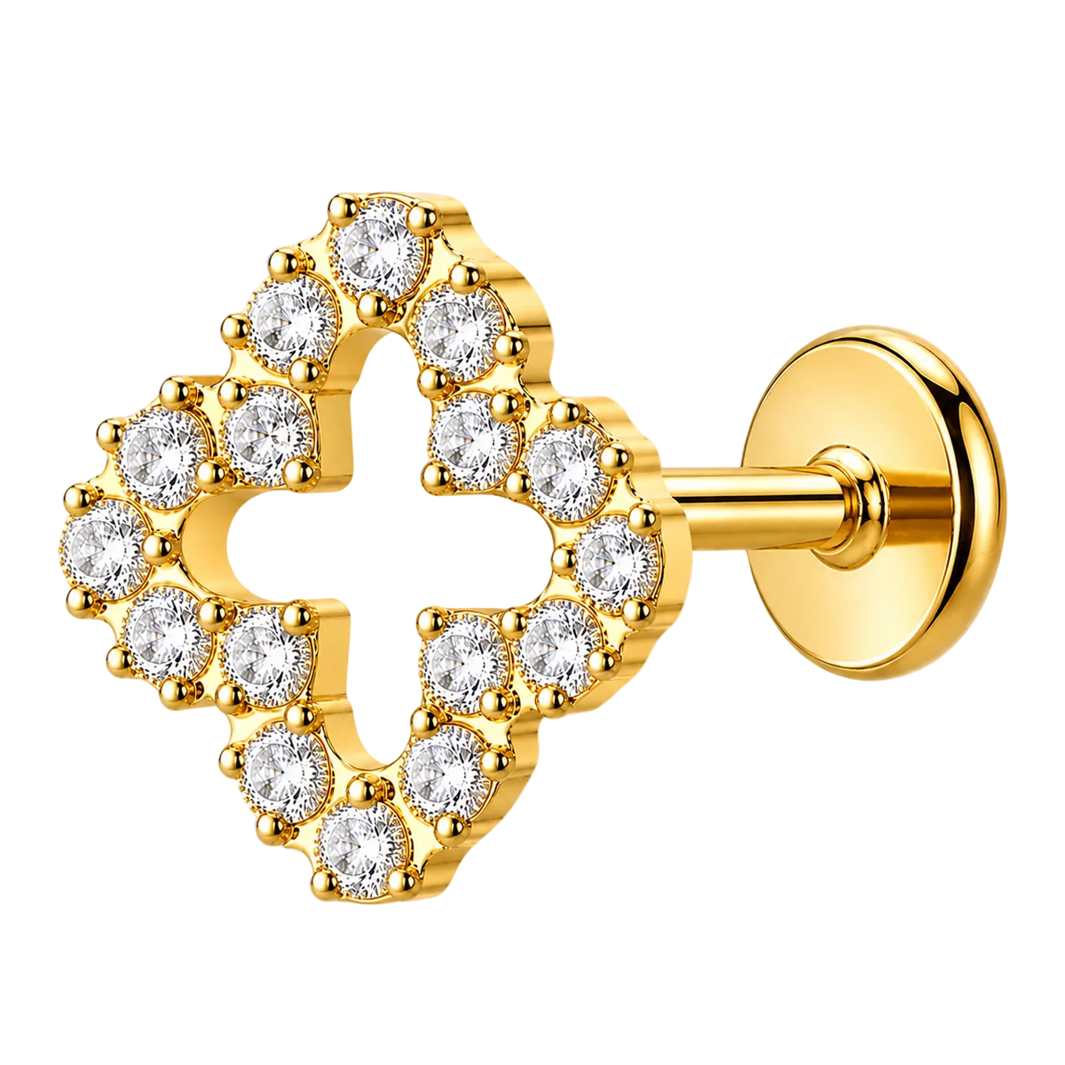 Piercing Titanium Labret Contorno | Linha Essencial