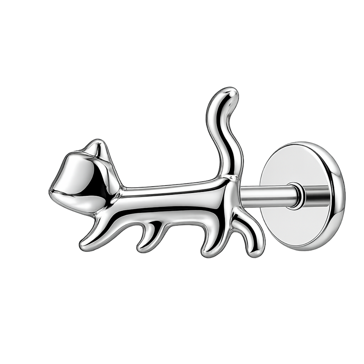 Piercing Titanium Labret Doguinho Salsicha | Linha Essencial