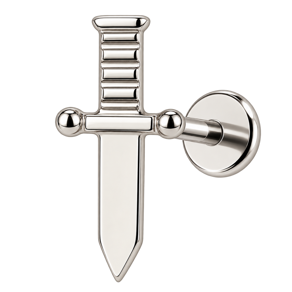Piercing Titanium Labret Liso DIVERSOS | Linha Essencial