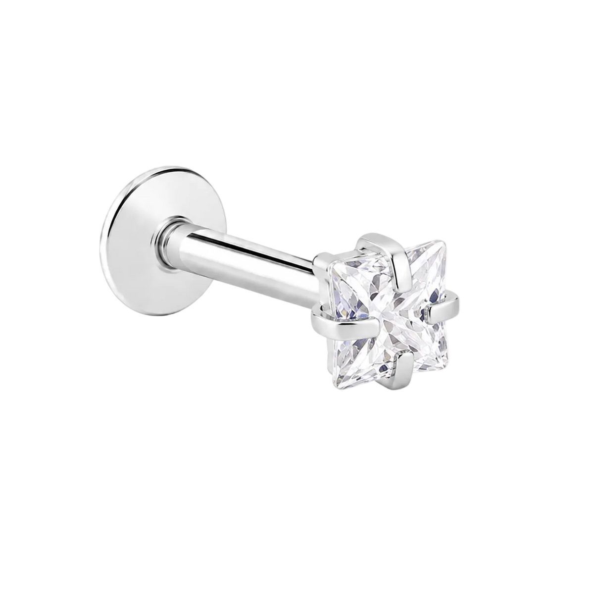 Piercing Titanium Labret Ponto de Luz RIG GARRA Formas | Linha Essencial