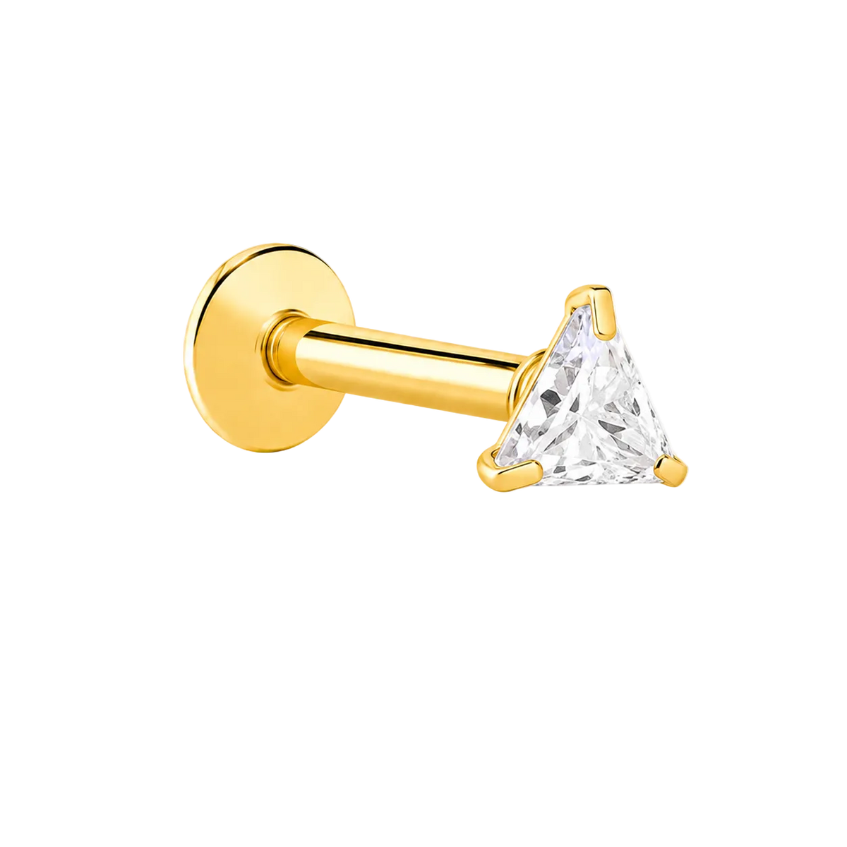 Piercing Titanium Labret Ponto de Luz RIG GARRA Formas | Linha Essencial