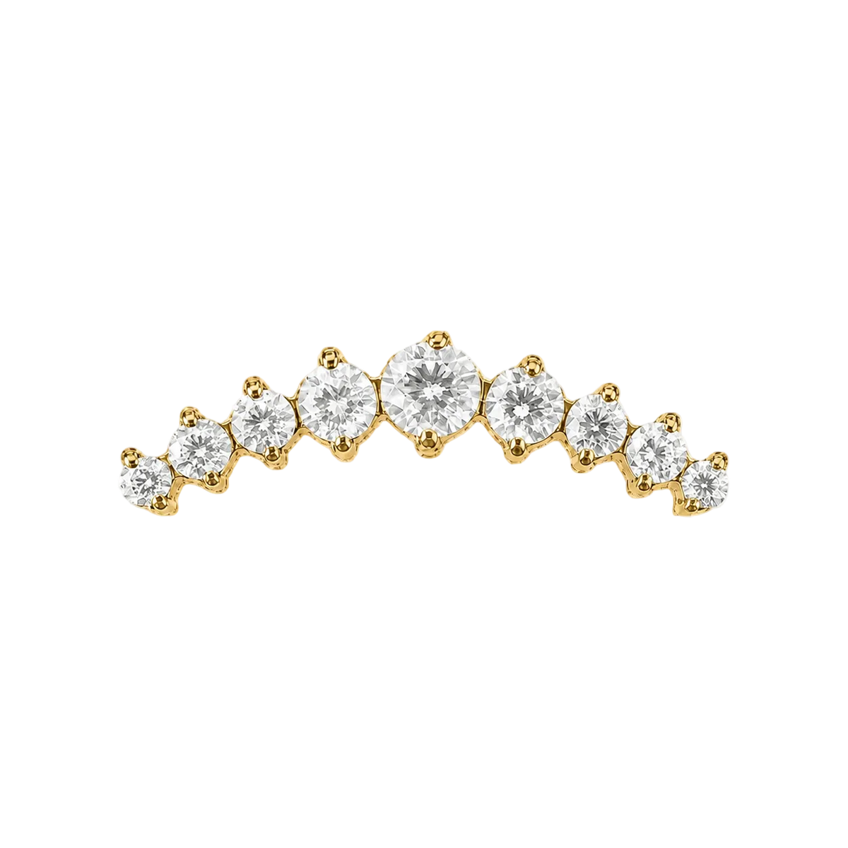 Piercing Titanium Labret Cascatas Nine | Linha Premium
