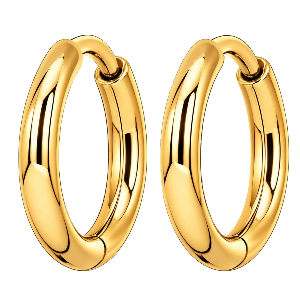 Piercing Titanium Argola Par de Lisa Fina | Linha Premium