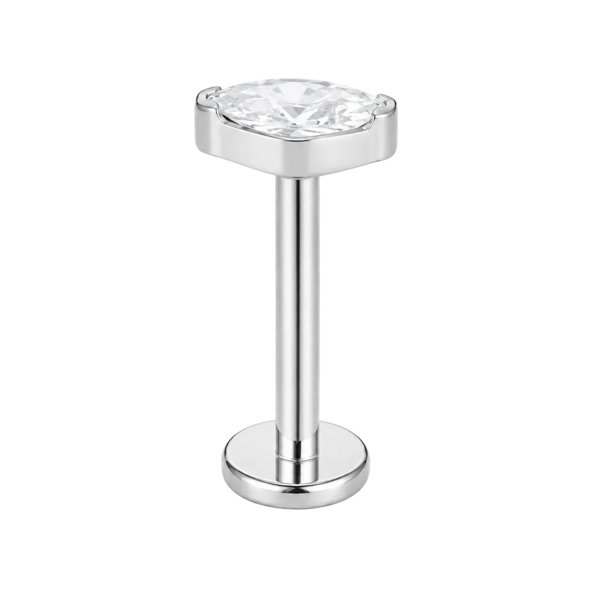 Piercing Titanium Labret Pingo | Linha Essencial