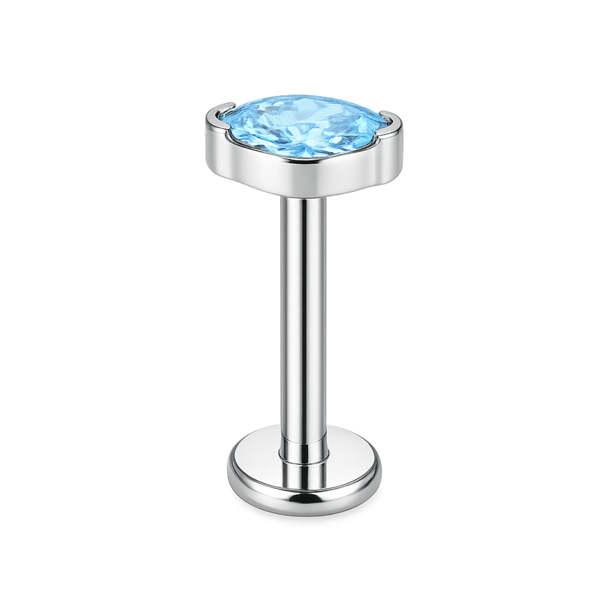 Piercing Titanium Labret Pingo | Linha Essencial