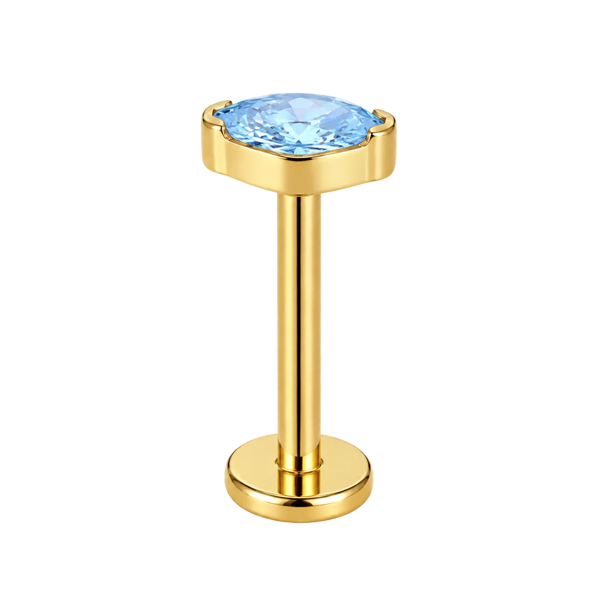 Piercing Titanium Labret Pingo | Linha Essencial