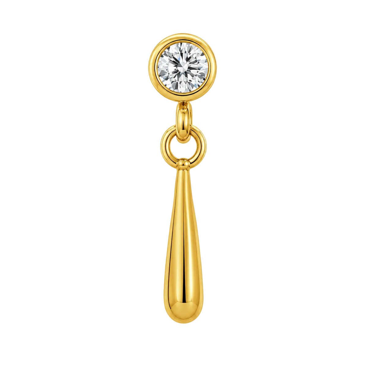Piercing Titanium Labret Pontos de Luz c/ Pendentes DIVERSOS | Linha Essencial