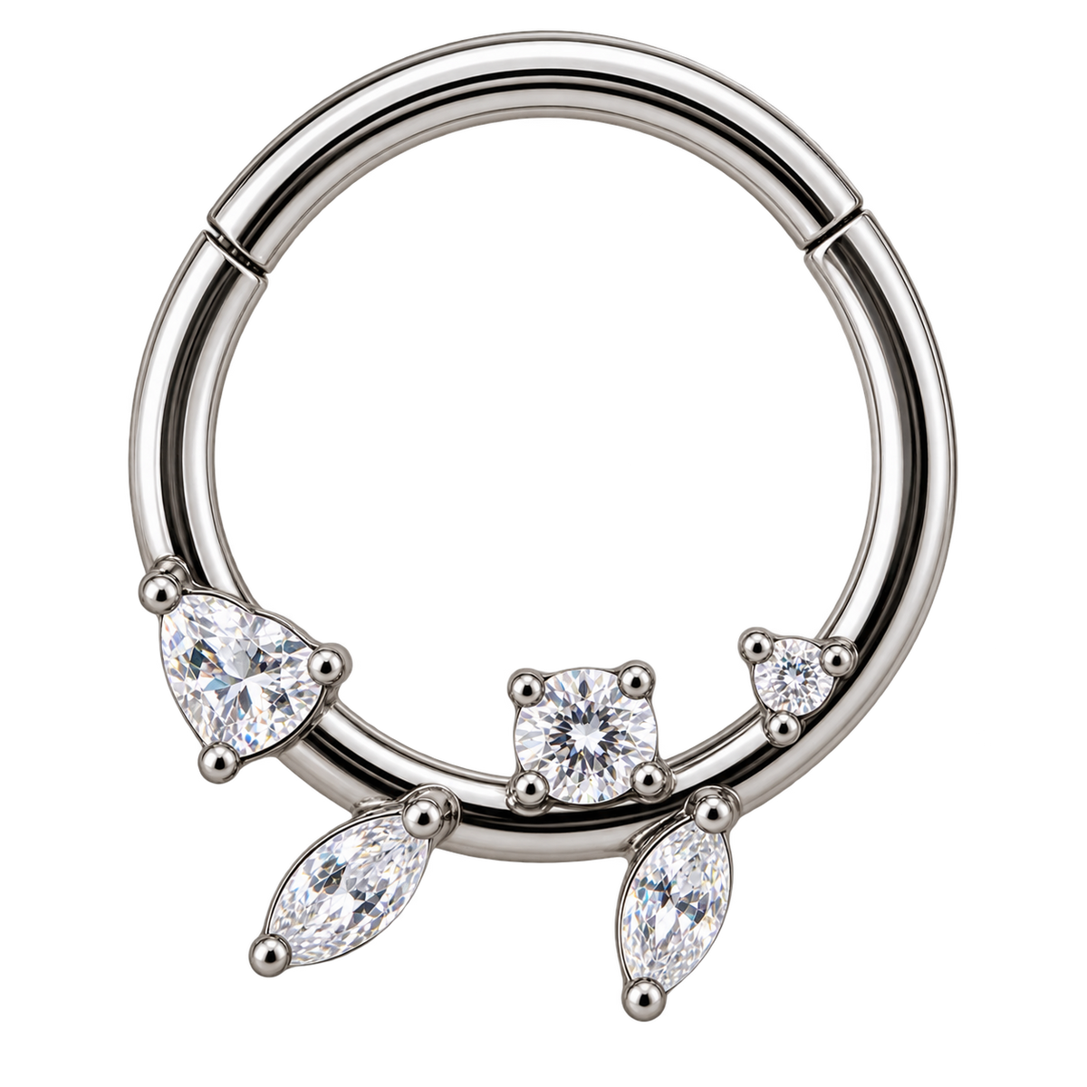 Argola Daith e Septo Raminho 5 | Linha Premium