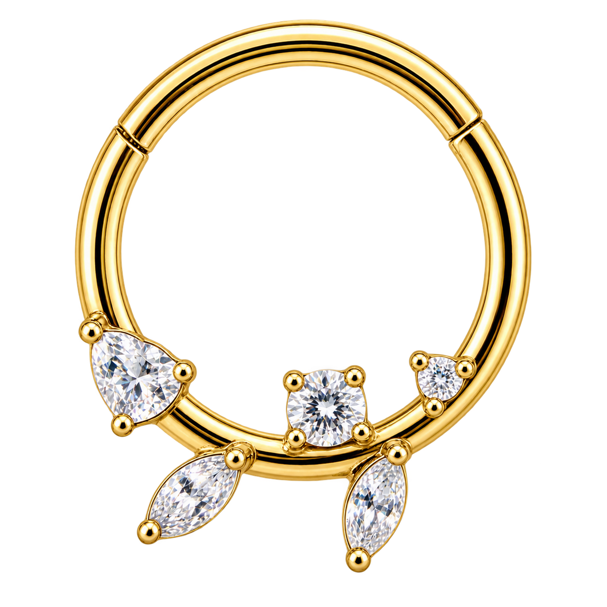 Argola Daith e Septo Raminho 5 | Linha Premium
