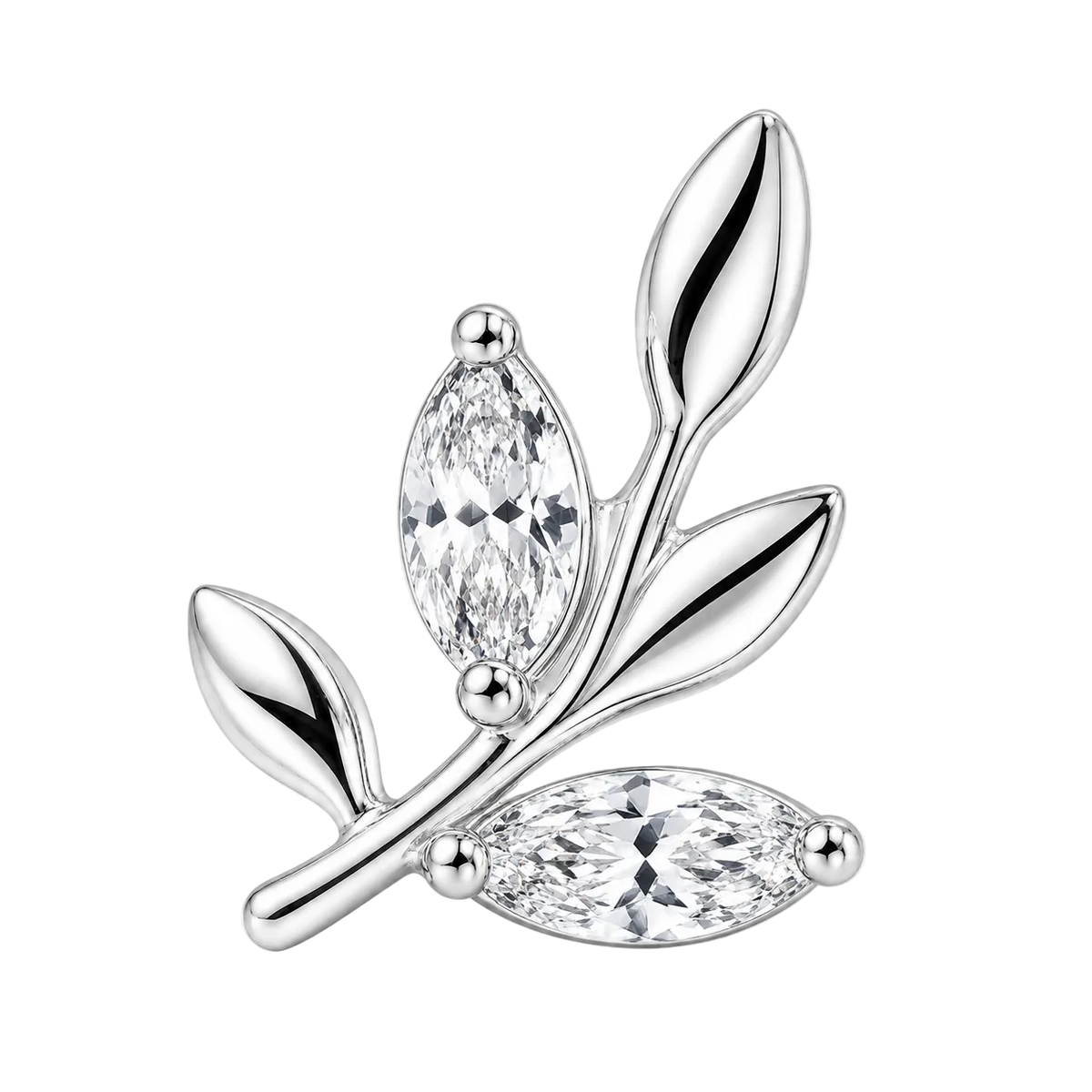 Piercing Titanium Labret Raminhos TAMANHOS | Linha Premium
