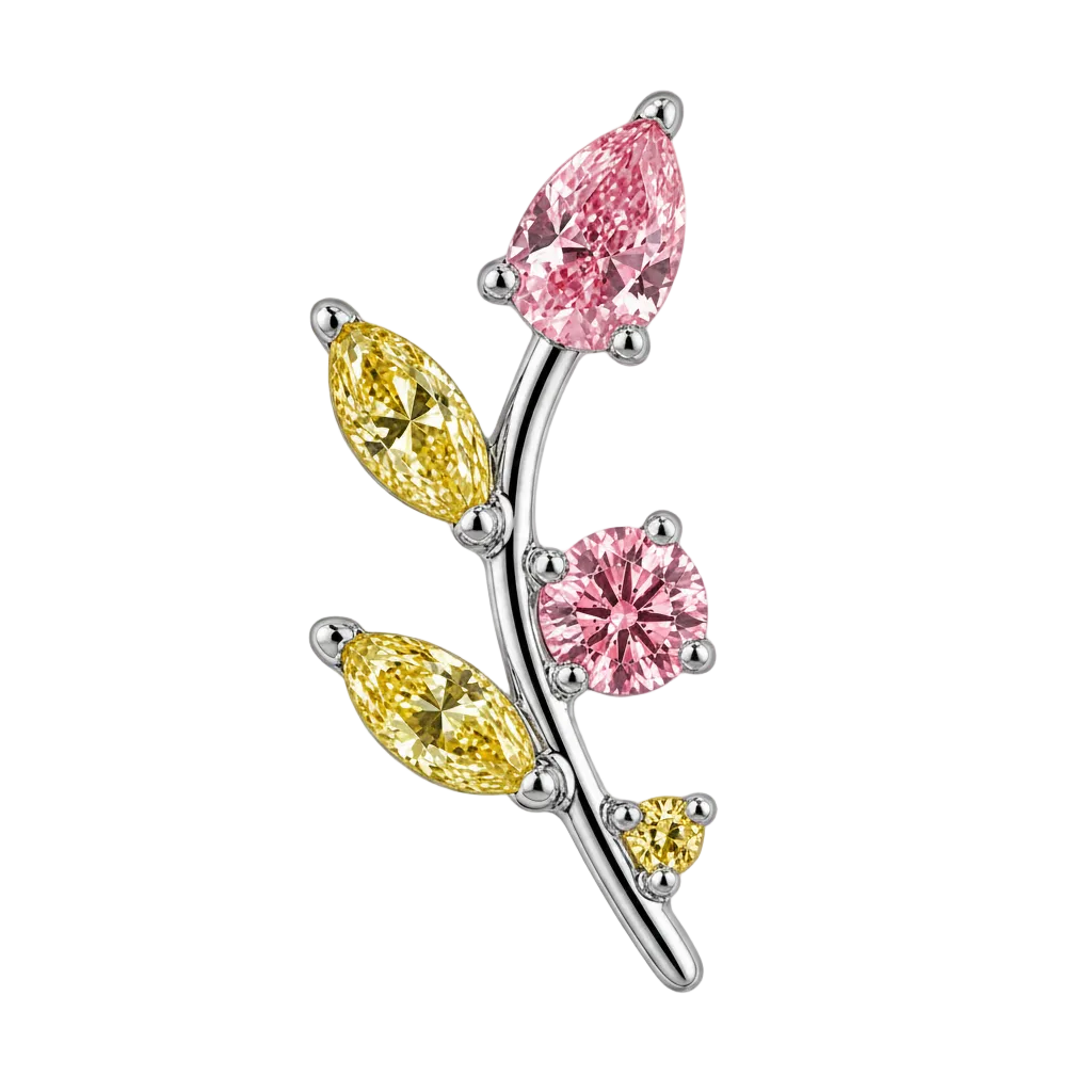 Piercing Titanium Labret Raminhos TAMANHOS | Linha Premium