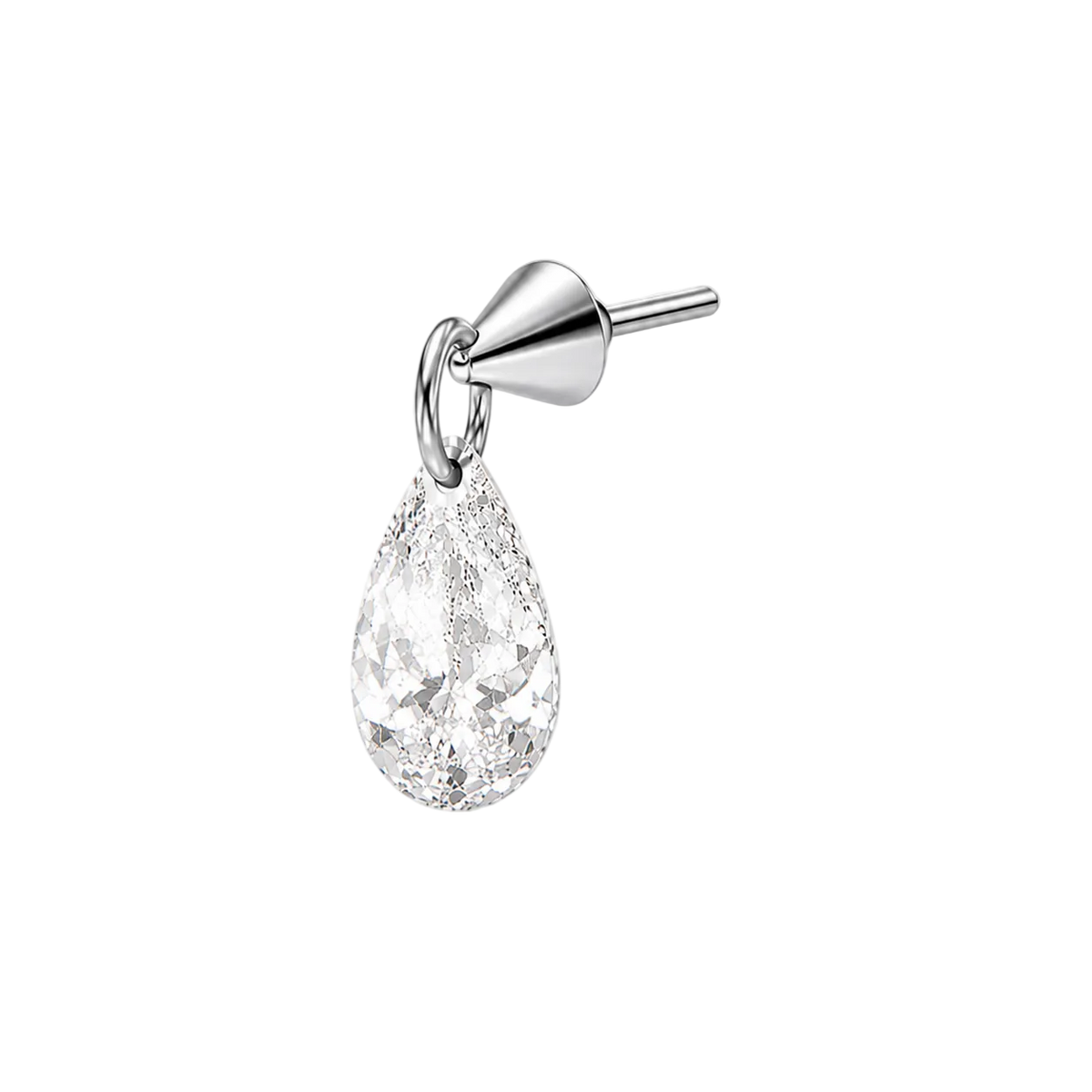 Piercing Titanium Labret Pontos de Luz c/ Pendentes DIVERSOS | Linha Essencial