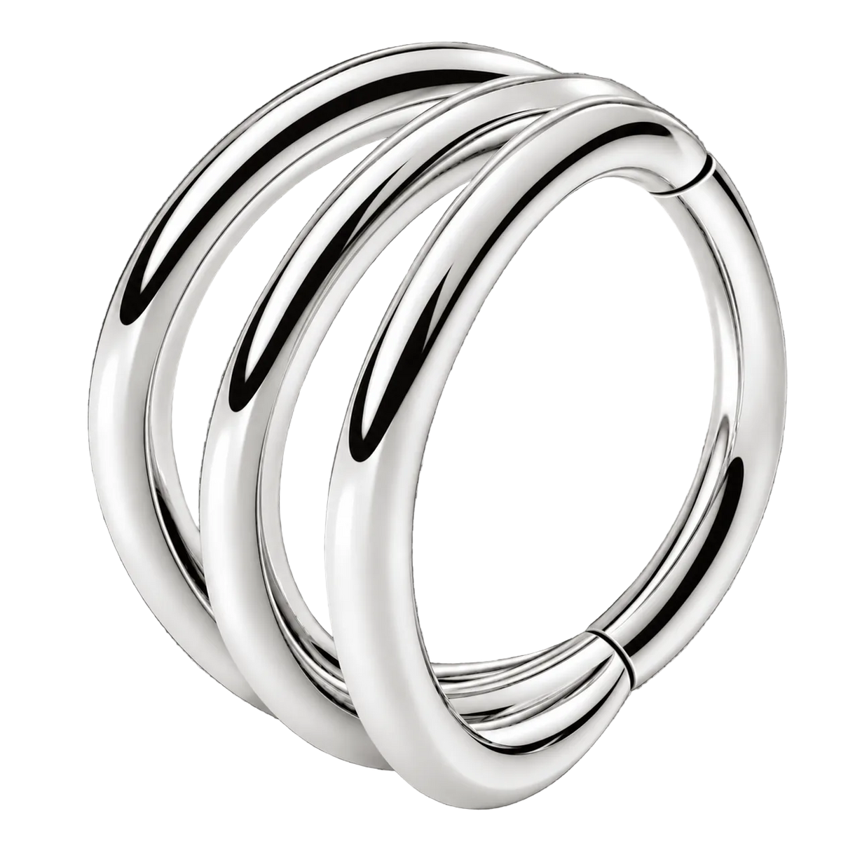 Piercing Titanium Argola Tavira Tripla | Linha Premium