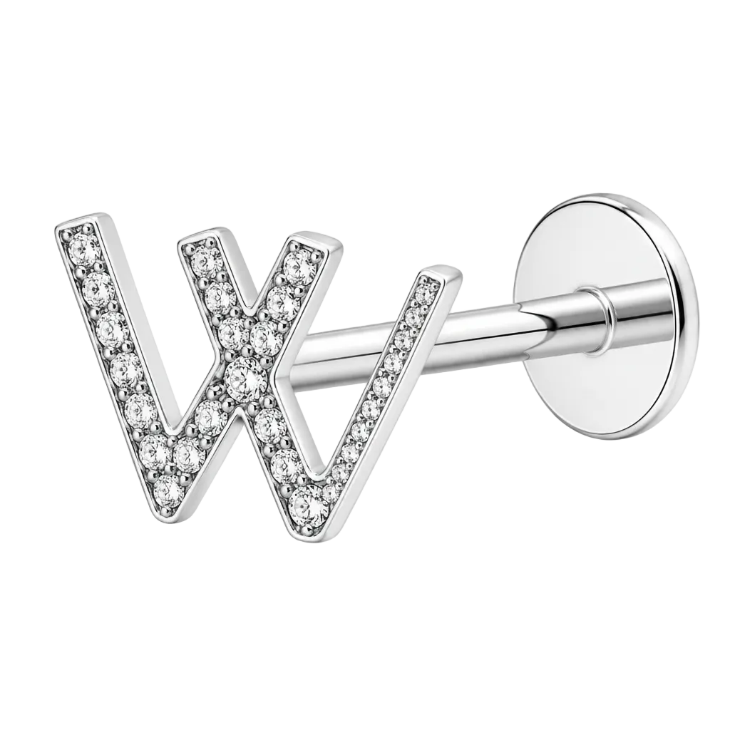 Piercing Titanium Labret W | Linha Essencial